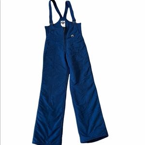 Vintage Blue Ski / Snowboard Bib